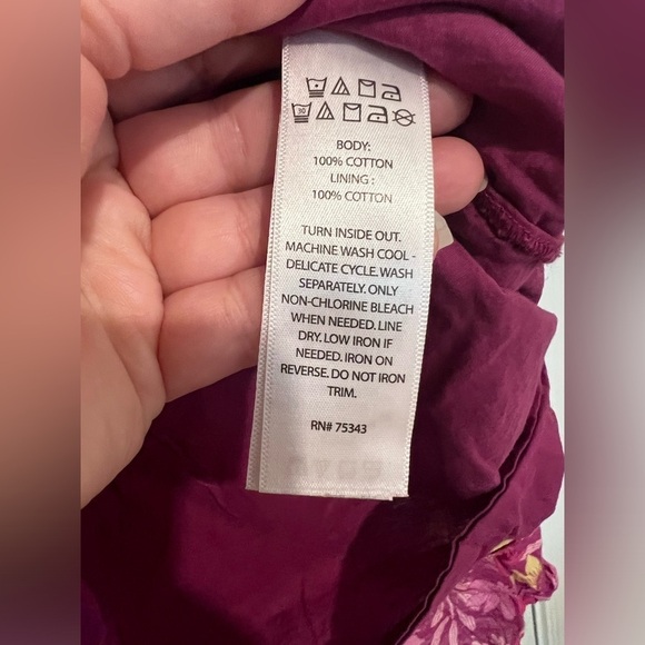 Rachel Roy Fuschia Magenta Purple Floral Ruffle Mini Skirt Flowy Size XL - Picture 8 of 12